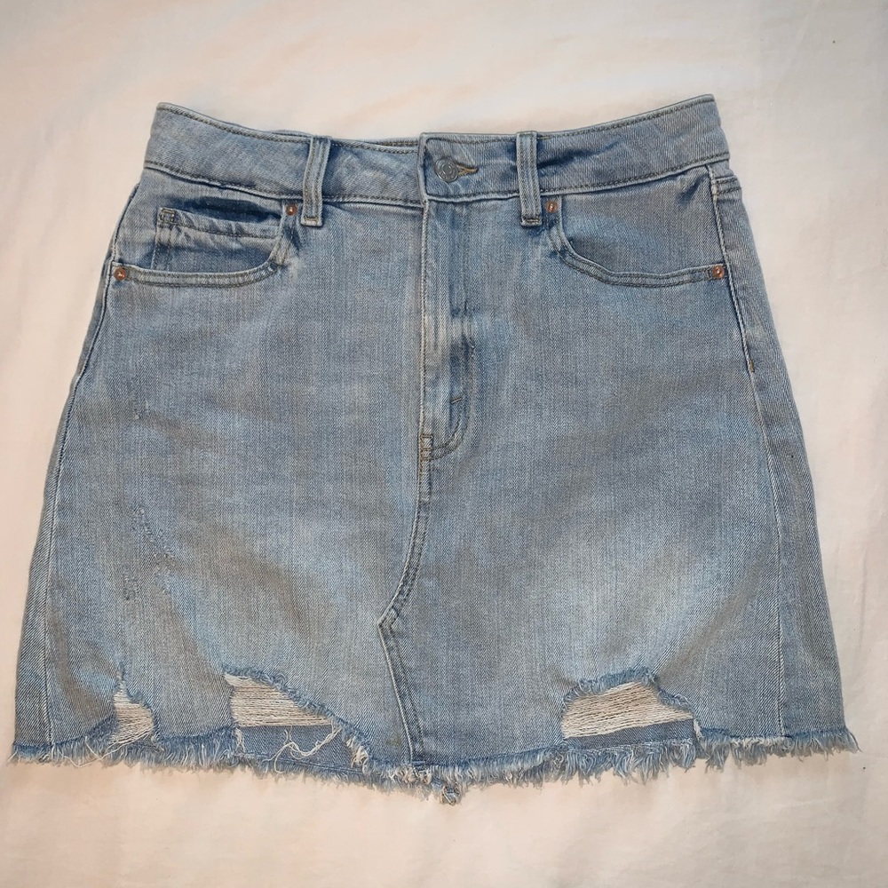 Wild Fable stretchy denim mini skirt